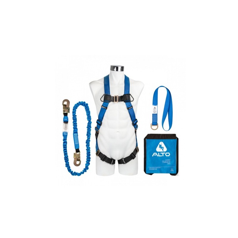 KIT CABLE, ARNÉS Y PUNTO FIJO KPA-1 ALTO ALTURA SEGURA
