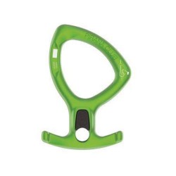 DESCENSOR PIRANA CLUB  VERDE, PETZL