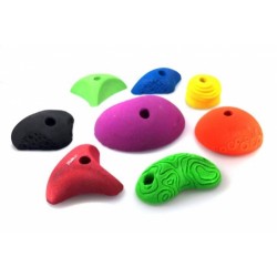 Agarres de Escalada, Diferentes Colores, ( x Kilo), Maligno.