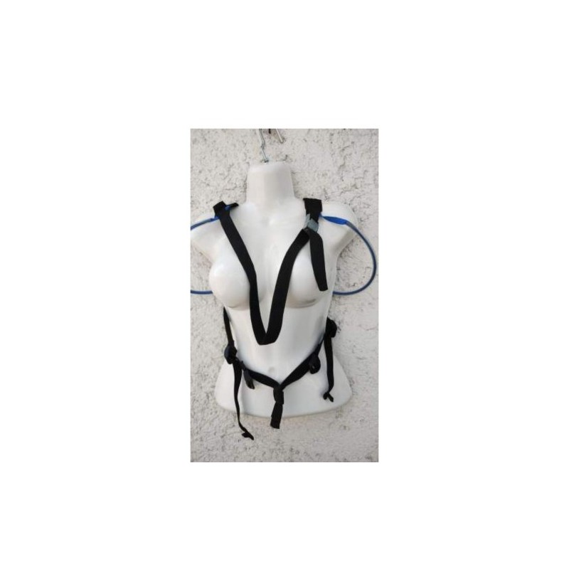 Arnés de tórax ajustable hombros cintura lateral,